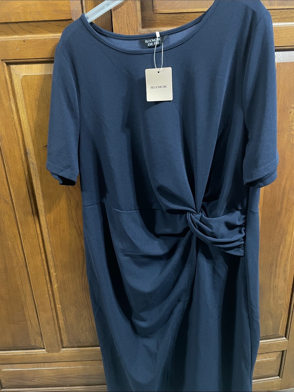 BloomChic Navy Knot Dress NWT Sz. 18/20